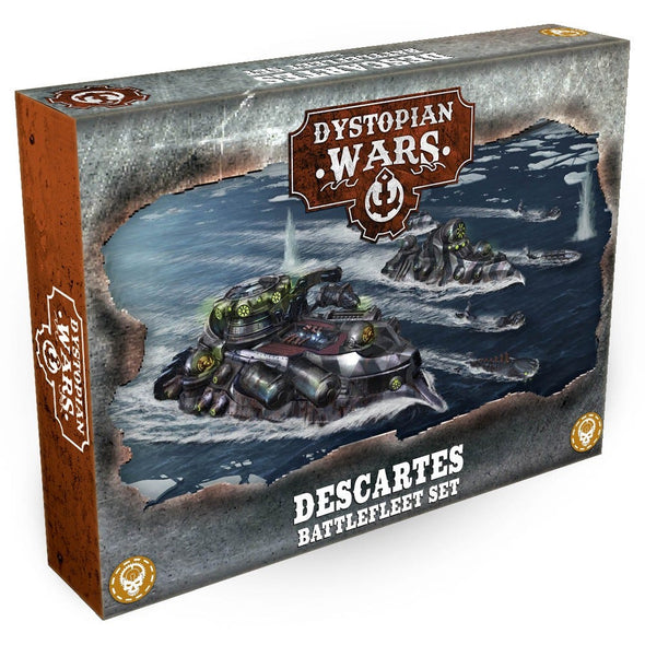 Dystopian Wars - Covenant of the Enlightened - Descartes Battlefleet Set available at 401 Games Canada