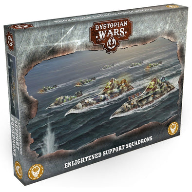 Dystopian Wars - Covenant of the Enlightened - Enlightened Support Squadrons available at 401 Games Canada