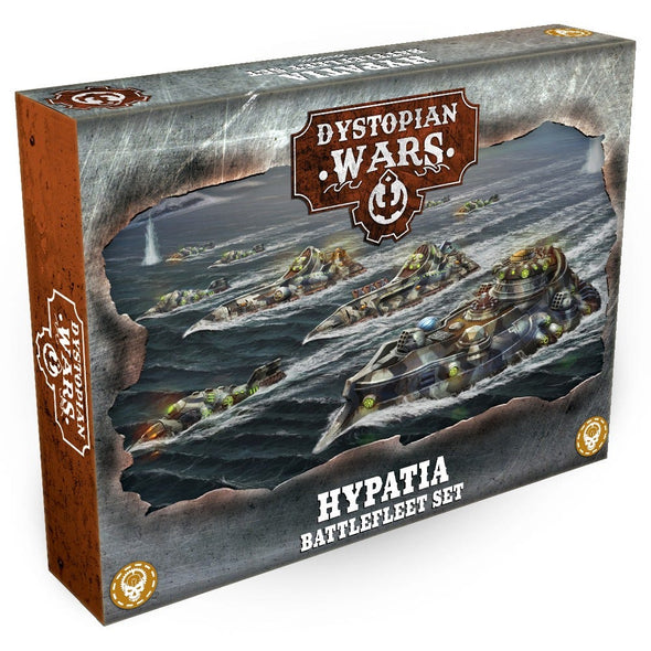 Dystopian Wars - Covenant of the Enlightened - Hypatia Battlefleet Set available at 401 Games Canada