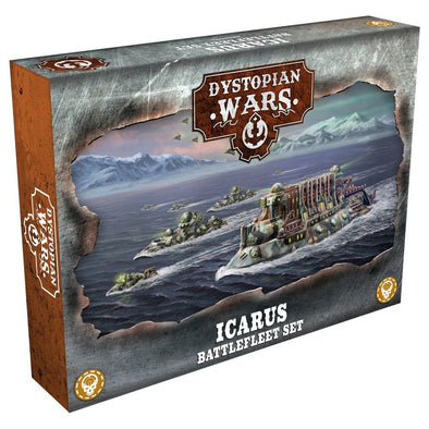 Dystopian Wars - Covenant of the Enlightened - Icarus Battlefleet Set available at 401 Games Canada