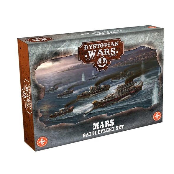 Dystopian Wars - Latin Alliance - Mars Battlefleet Set available at 401 Games Canada