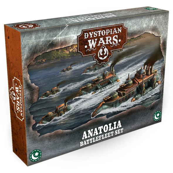 Dystopian Wars - Ottoman Sultanate - Anatolia Battlefleet Set available at 401 Games Canada