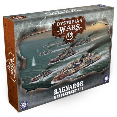 Dystopian Wars - Prussian Imperium - Ragnarok Battlefleet Set available at 401 Games Canada