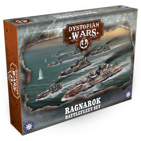 Dystopian Wars - Prussian Imperium - Ragnarok Battlefleet Set available at 401 Games Canada