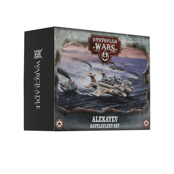 Dystopian Wars - Russian Commonwealth - Alexayev Battlefleet Set available at 401 Games Canada