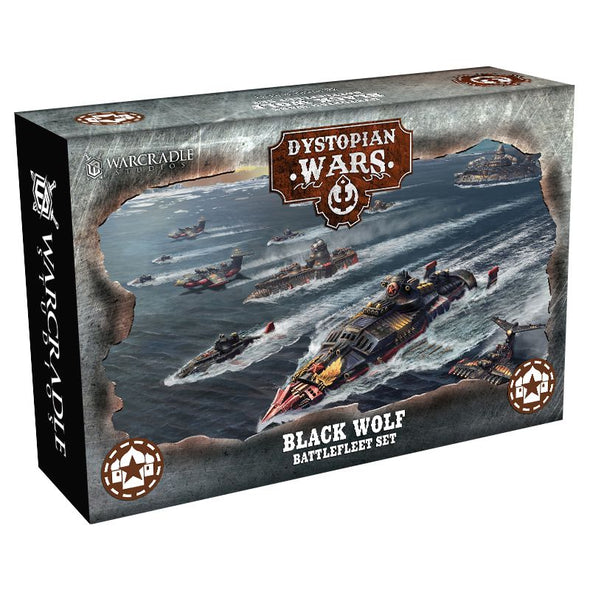 Dystopian Wars - Russian Commonwealth - Black Wolf Battlefleet Set available at 401 Games Canada