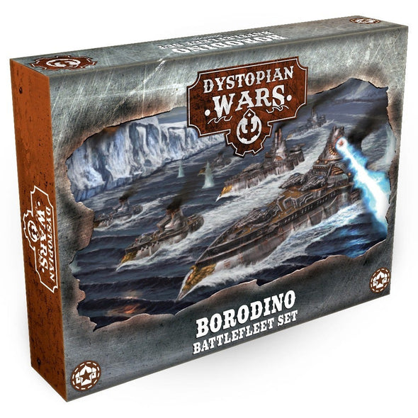 Dystopian Wars - Russian Commonwealth - Borodino Battlefleet Set available at 401 Games Canada