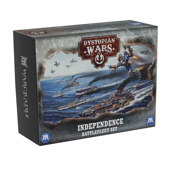 Dystopian Wars - Union of Federated States - Independence Battlefleet Set available at 401 Games Canada