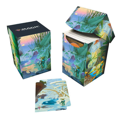 Ultra Pro - Deck Box 100+ - MTG Bloomburrow Blue