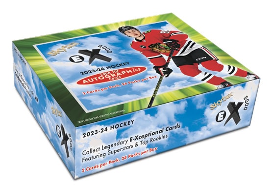 2023-24 Upper Deck Skybox E-X 2000 Hockey Hobby Box (Pre-Order)