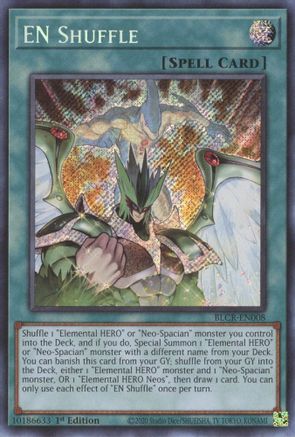 EN Shuffle - BLCR-EN008 - Secret Rare - 1st Edition available at 401 Games Canada