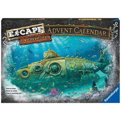 ESCAPE: The Sunken Submarine - Advent Calendar available at 401 Games Canada