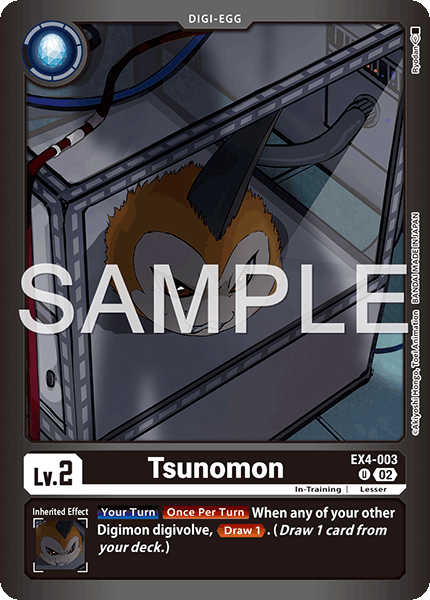 Tsunomon (LM Reprint) - EX4-003 - Uncommon