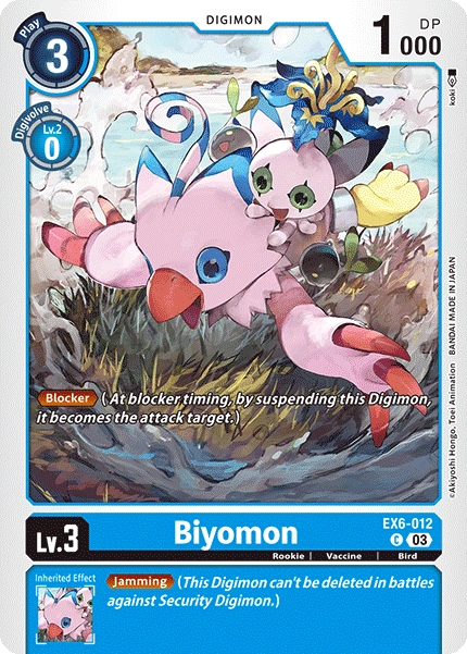 Biyomon - EX6-012 - Common