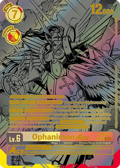 Ophanimon ACE (Textured) - EX6-027 - Special Rare