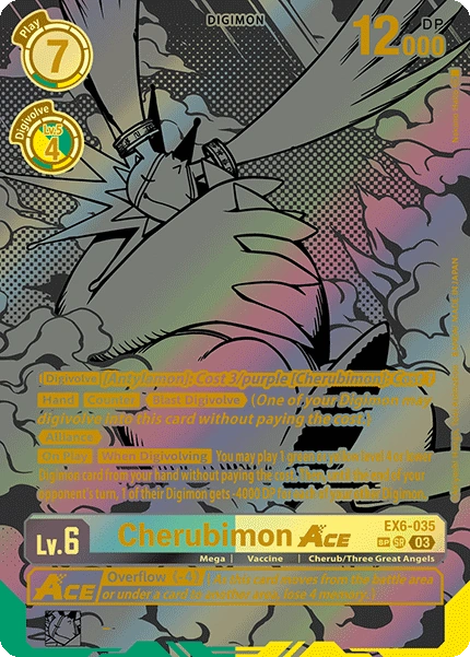Cherubimon ACE (Textured) - EX6-035 - Special Rare