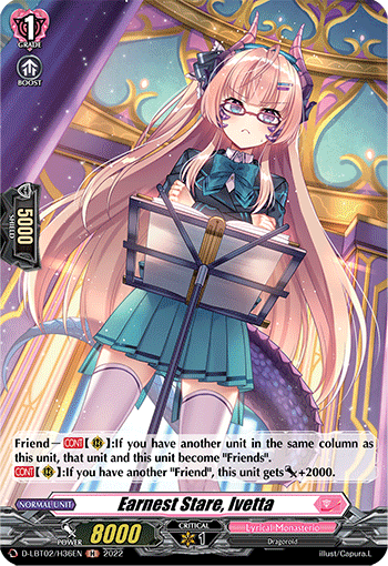 Earnest Stare, Ivetta - D-LBT02/H36 - Holo Rare available at 401 Games Canada