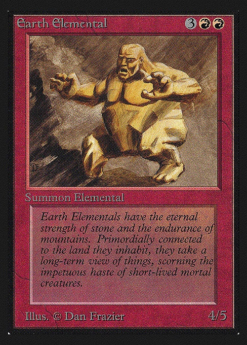 Earth Elemental (CED) is available at 401 Games Canada, Canada's Source for Magic: The Gathering Singles!