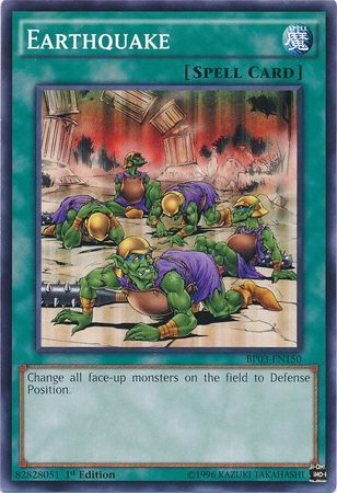 Earthquake - BP03-EN150 - Common - 1st Edition available at 401 Games Canada