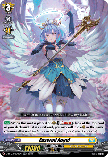 Easerod Angel - D-BT03/020 - Double Rare available at 401 Games Canada