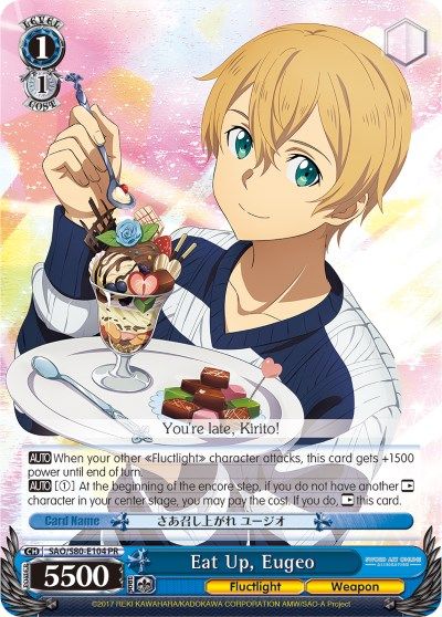 Eat Up, Eugeo (PR) available at 401 Games Canada