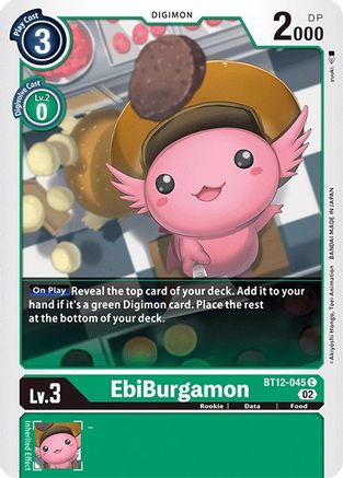 EbiBurgamon - BT12-045 - Common available at 401 Games Canada