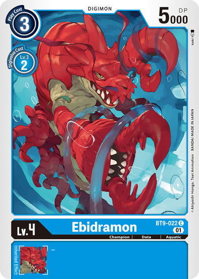 Ebidramon - BT9-022 - Common available at 401 Games Canada