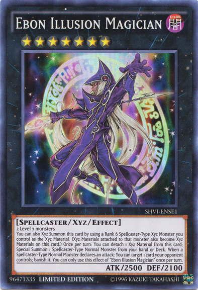 Ebon Illusion Magician - SHVI-ENSE1 - Super Rare - Limited Edition available at 401 Games Canada