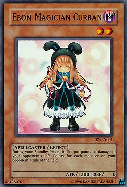 Ebon Magician Curran - CRV-EN031 - Common - Unlimited available at 401 Games Canada