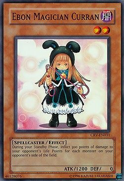 Ebon Magician Curran - CRV-EN031 - Common - Unlimited available at 401 Games Canada