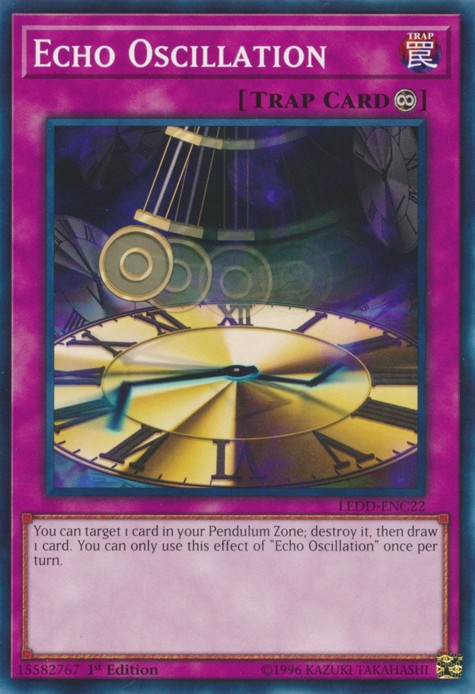 Echo Oscillation - LEDD-ENC22 - Common - 1st Edition available at 401 Games Canada