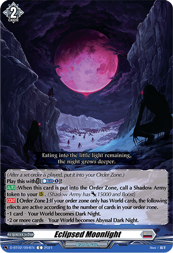 Eclipsed Moonlight - D-BT02/094 - Common available at 401 Games Canada