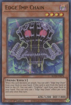 Edge Imp Chain - BLCR-EN078 - Ultra Rare - 1st Edition available at 401 Games Canada
