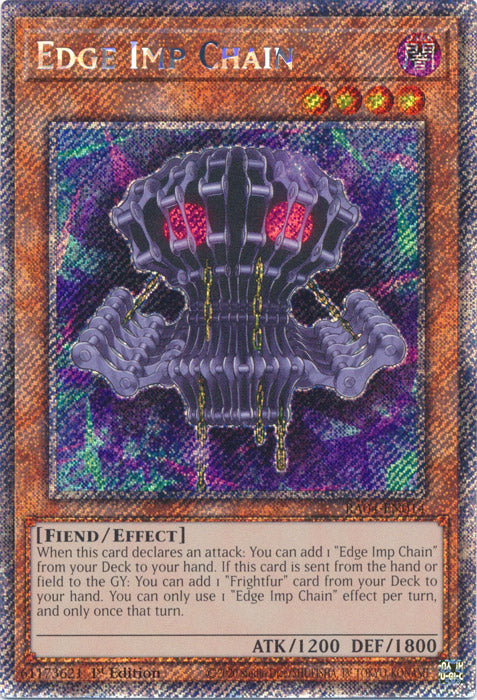 Edge Imp Chain (Platinum Secret Rare) - RA04-EN014 - Platinum Secret Rare - 1st Edition
