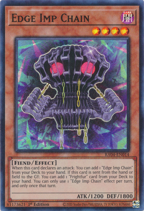 Edge Imp Chain - RA04-EN014 - Super Rare - 1st Edition
