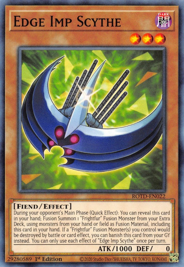 Edge Imp Scythe - ROTD-EN022 - Common - 1st Edition available at 401 Games Canada