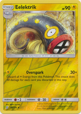 Eelektrik - 65/236 - Uncommon - Reverse Holo available at 401 Games Canada