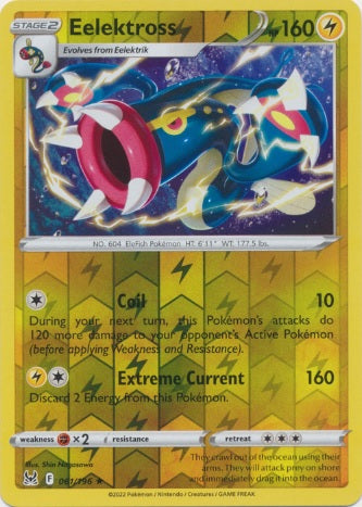 Eelektross - 061/196 - Rare - Reverse Holo available at 401 Games Canada