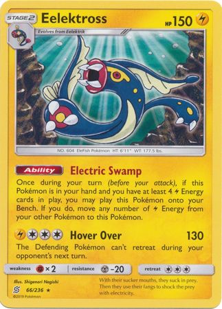 Eelektross - 66/236 - Rare - Theme Deck Exclusive available at 401 Games Canada