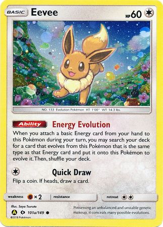 Eevee - 101a/149 - Alternate Art Promo available at 401 Games Canada