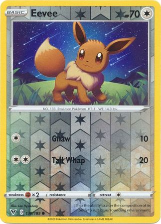 Eevee - 130/185 - Common - Reverse Holo available at 401 Games Canada