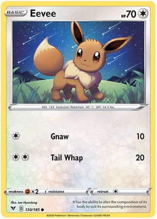 Eevee - 130/185 - Common available at 401 Games Canada