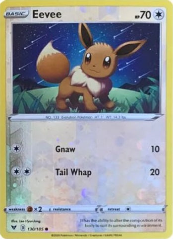 Eevee - 130/185 - Promo - Reverse Holo (Cosmos Holo) available at 401 Games Canada