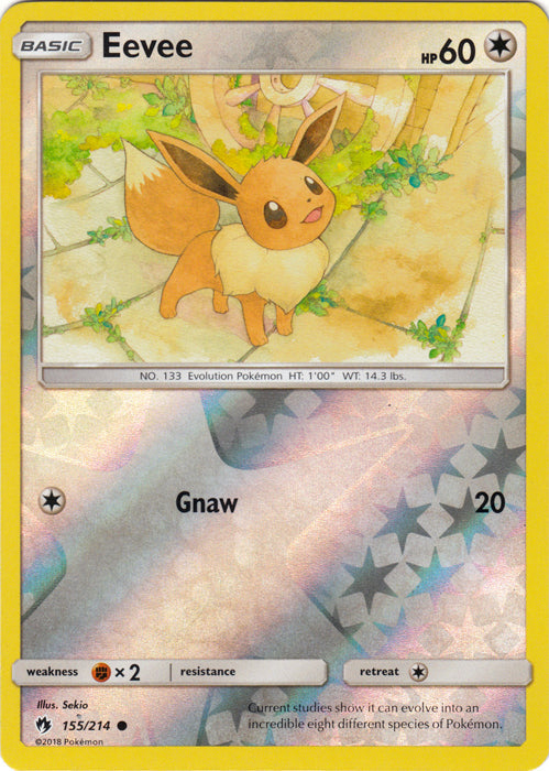 Eevee - 155/214 - Common - Reverse Holo available at 401 Games Canada