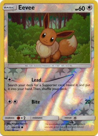 Eevee - 166/236 - Common - Reverse Holo available at 401 Games Canada