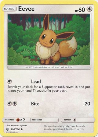 Eevee - 166/236 - Common available at 401 Games Canada