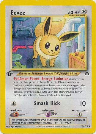 Eevee - 38/75 - Uncommon - 1st Edition available at 401 Games Canada