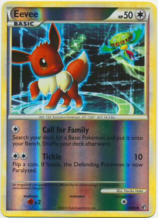 Eevee - 48/90 - Common - Reverse Holo available at 401 Games Canada