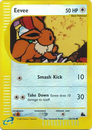 Eevee - 54/144 - Common - Reverse Holo available at 401 Games Canada