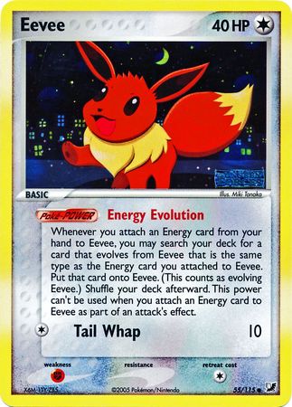 Eevee - 55/115 - Common - Reverse Holo available at 401 Games Canada